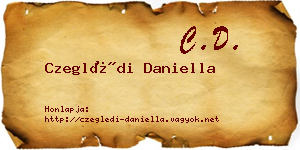 Czeglédi Daniella névjegykártya